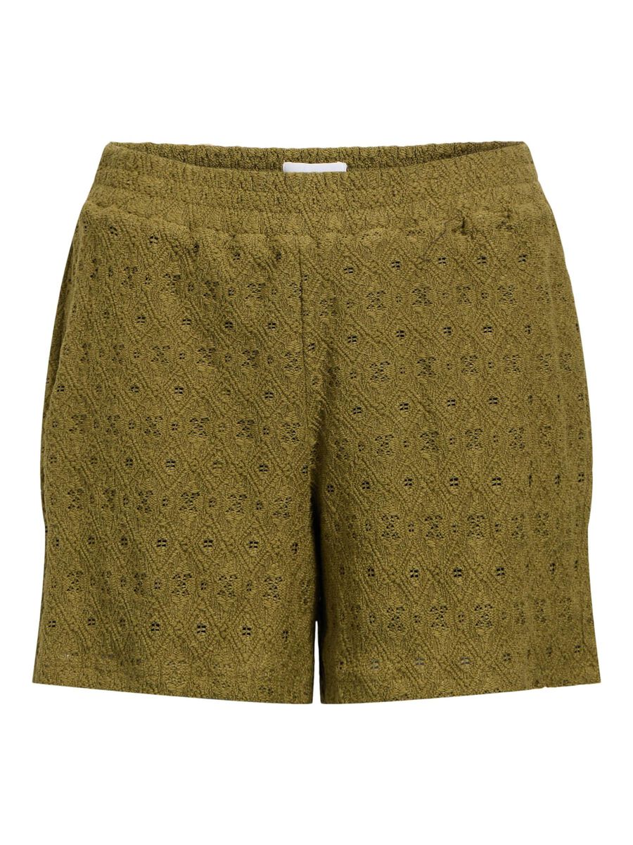 OBJECT BRODERIE SHORTS, Capulet Olive, highres - 23046493_CapuletOlive_001.jpg
