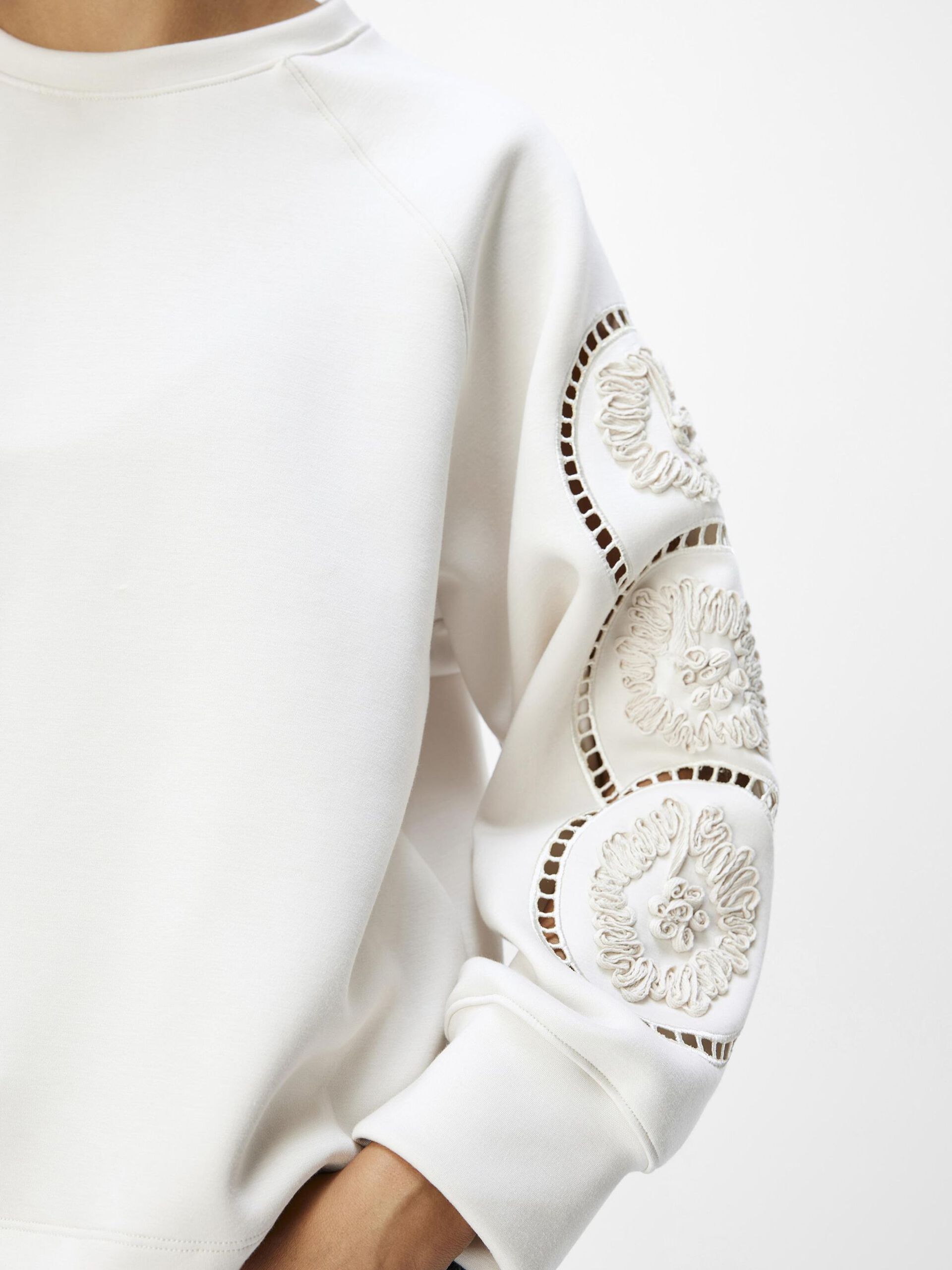 Carousel image - SUDADERA, White Sand | 5