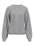 OBJECT KNITTED PULLOVER, Medium Grey Melange, highres - 23044646_MediumGreyMelange_001.jpg