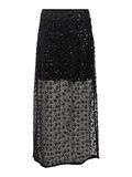 Product image thumbnail - DETAILED MAXI SKIRT, Black | 1