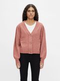 Object Collectors Item BALLOON SLEEVED KNITTED CARDIGAN, Withered Rose, highres - 23036283_WitheredRose_878949_003.jpg