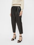 Object Collectors Item HIGH WAISTED LEATHER TROUSERS, Black, highres - 23035258_Black_003.jpg