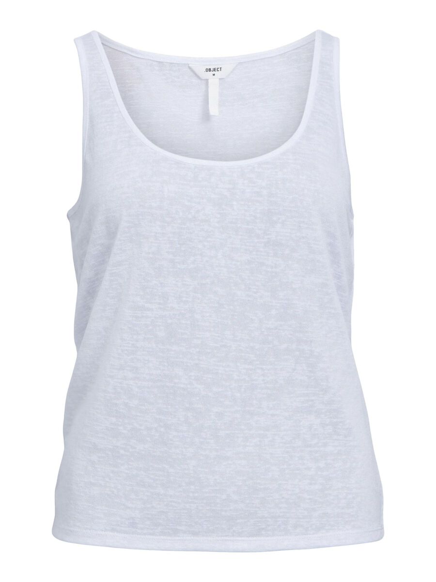 Object Collectors Item LOOSE FIT TANKTOP, White, highres - 23044562_White_001.jpg