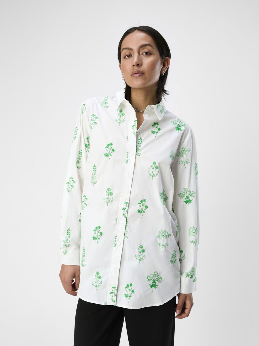 Object Collectors Item EMBROIDERED SHIRT, White, highres - 23044264_White_1106161_003.jpg