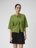 Object Collectors Item SHORT-SLEEVED KNITTED CARDIGAN, Peridot, highres - 23044018_Peridot_003.jpg