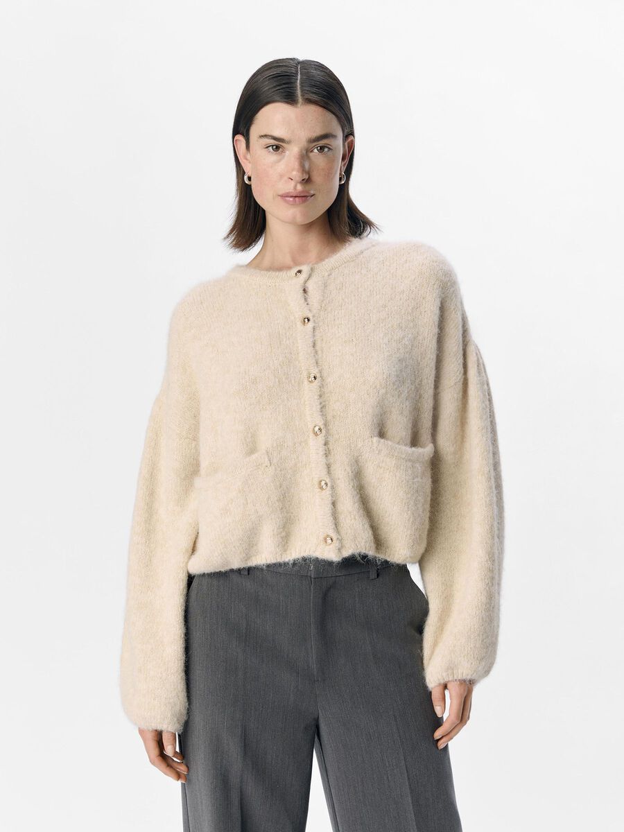 OBJECT KNITTED CARDIGAN, White Sand, highres - 23045224_WhiteSand_1142733_003.jpg