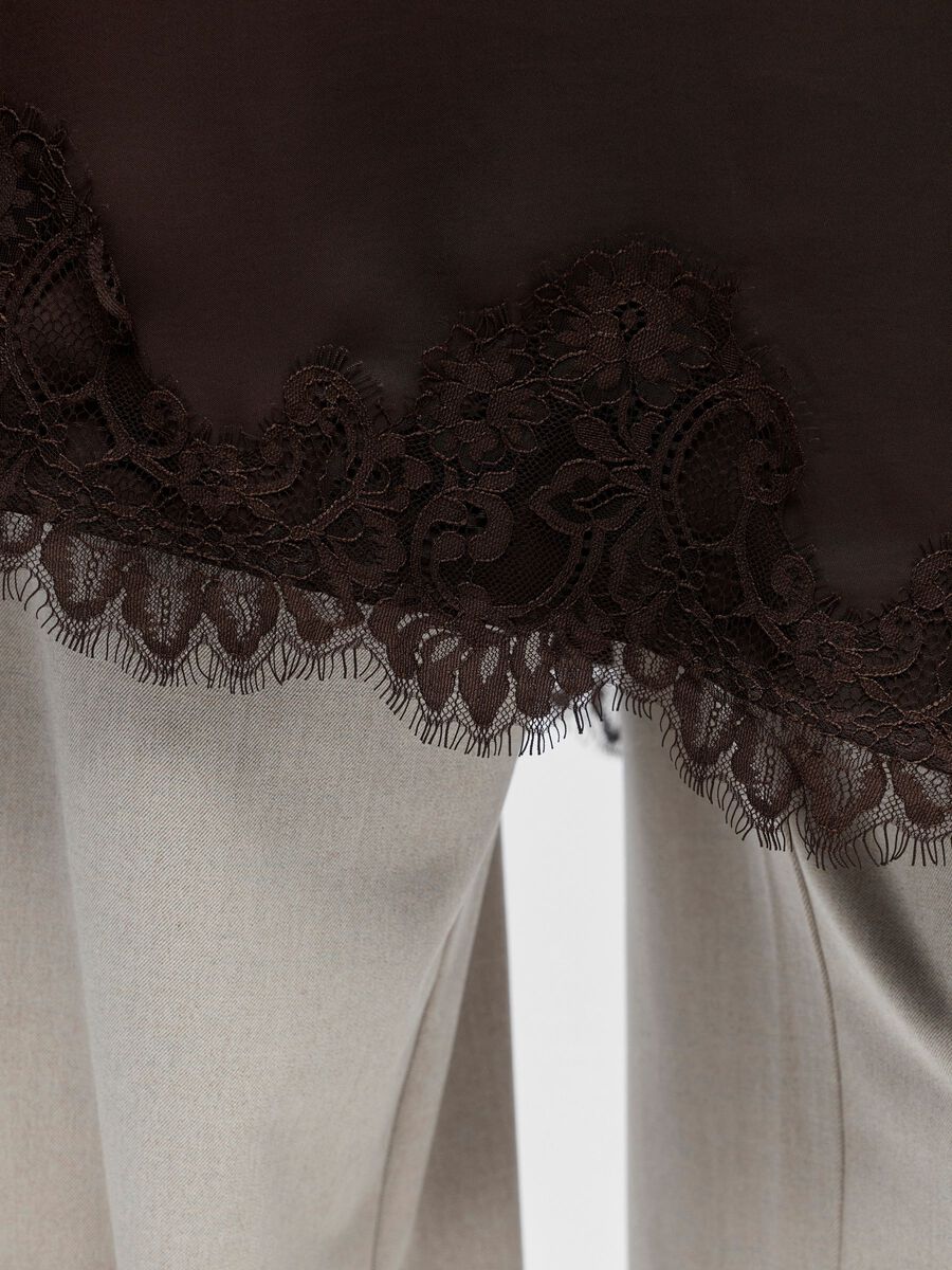 Carousel image - OBJECT COLLECTORS ITEM SLIPDRESS, Seal Brown | 5