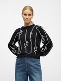 Product image thumbnail - DETAILED PULLOVER, Black | 2