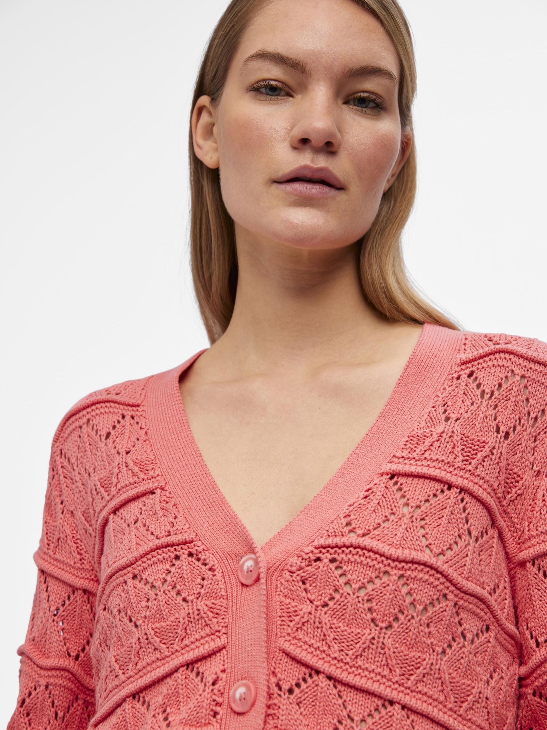 Peach coloured cardigan store