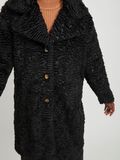 Object Collectors Item OVERSIZE FAUX FUR COAT, Black, highres - 23033485_Black_007.jpg