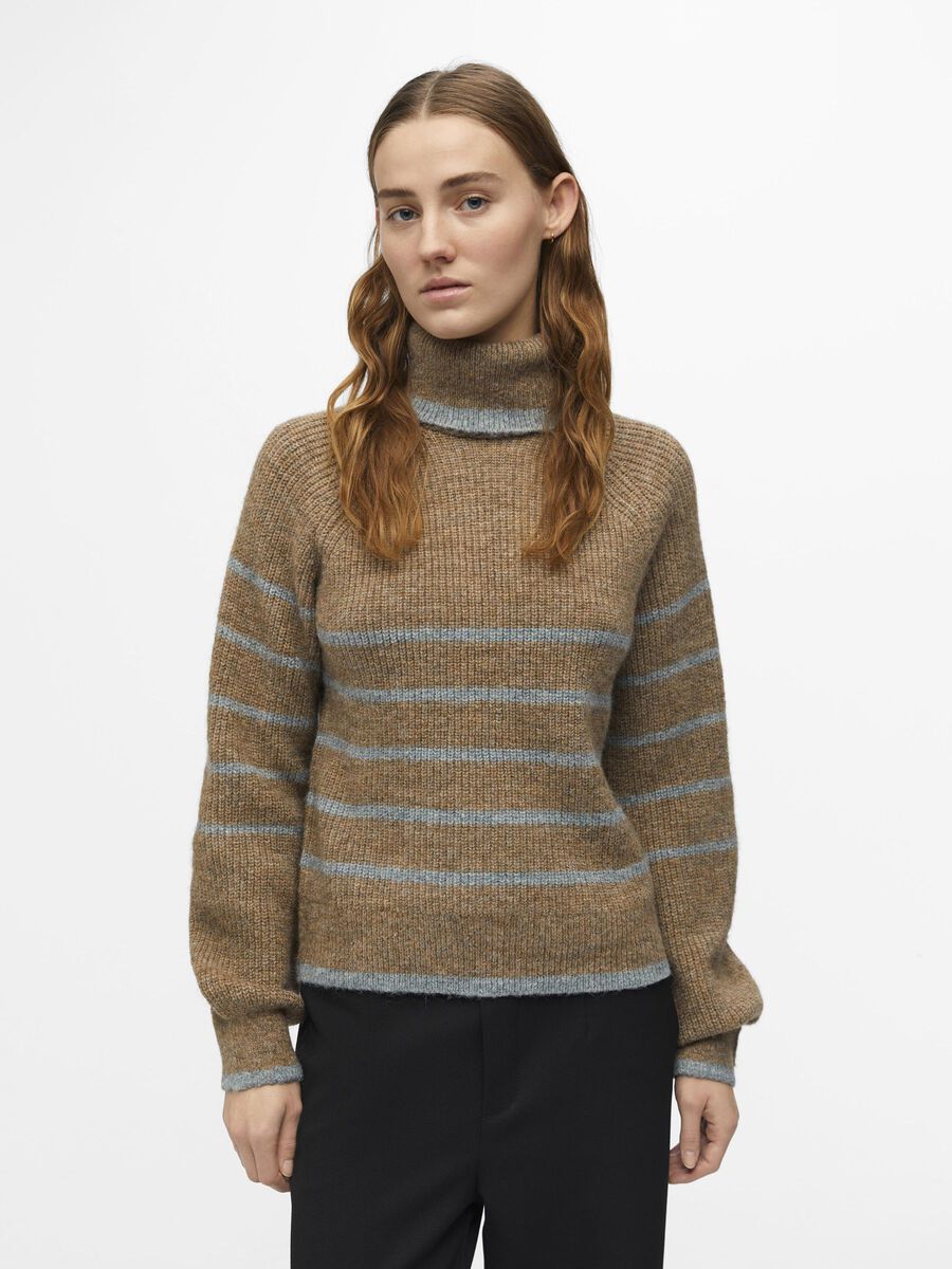 Object Collectors Item HIGH NECK JUMPER, Fossil, highres - 23042973_Fossil_1065351_003.jpg