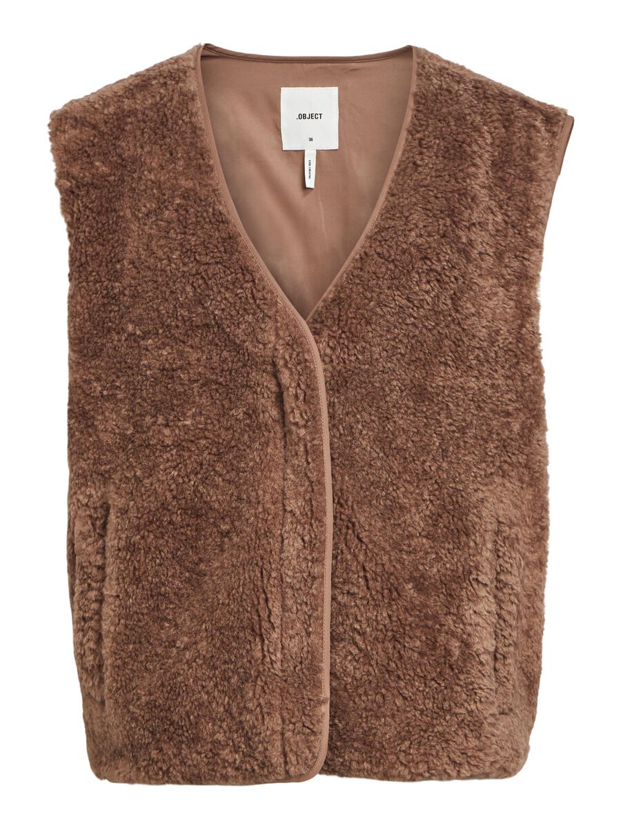 OBJECT FLEECE VEST, Fossil, highres - 23043086_Fossil_001.jpg