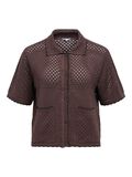 OBJECT KORTE MOUWEN VEST, Seal Brown, highres - 23048157_SealBrown_1236615_001.jpg