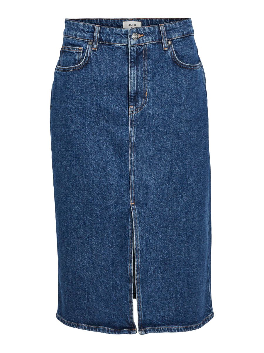 OBJECT DENIM MIDI SKIRT, Medium Blue Denim, highres - 23044069_MediumBlueDenim_001.jpg
