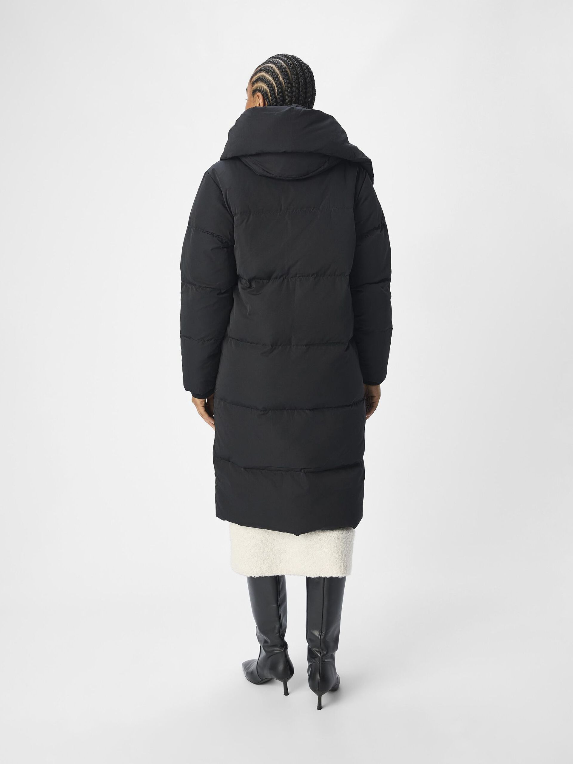 Carousel image - REMBOURRAGE EN DUVET VESTE D'HIVER, Black | 3
