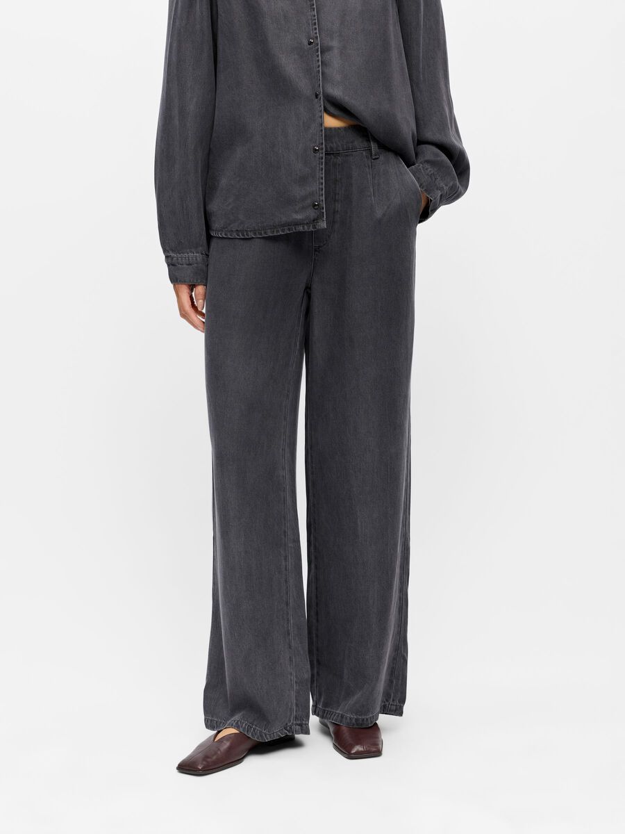 Product carousel image - LOOSE TROUSERS, Black | 1