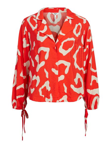 Object Collectors Item PRINTET TOPP, Hot Coral, highres - 23041418_HotCoral_1020784_001.jpg
