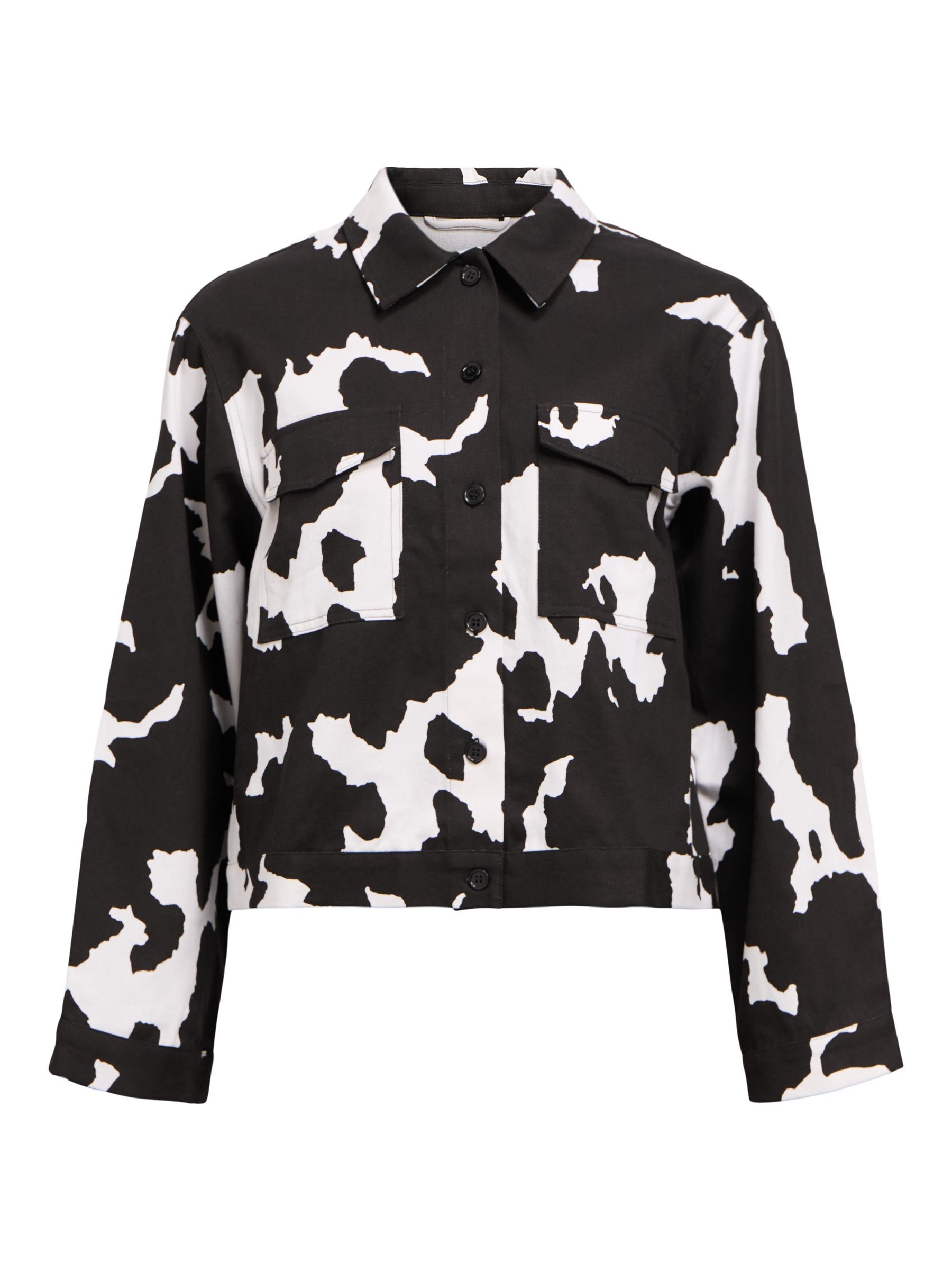 COW PRINT DENIM SHIRT Brown .OBJECT CI Poland