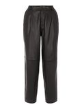 Object Collectors Item HIGH WAISTED LEATHER TROUSERS, Black, highres - 23035258_Black_001.jpg