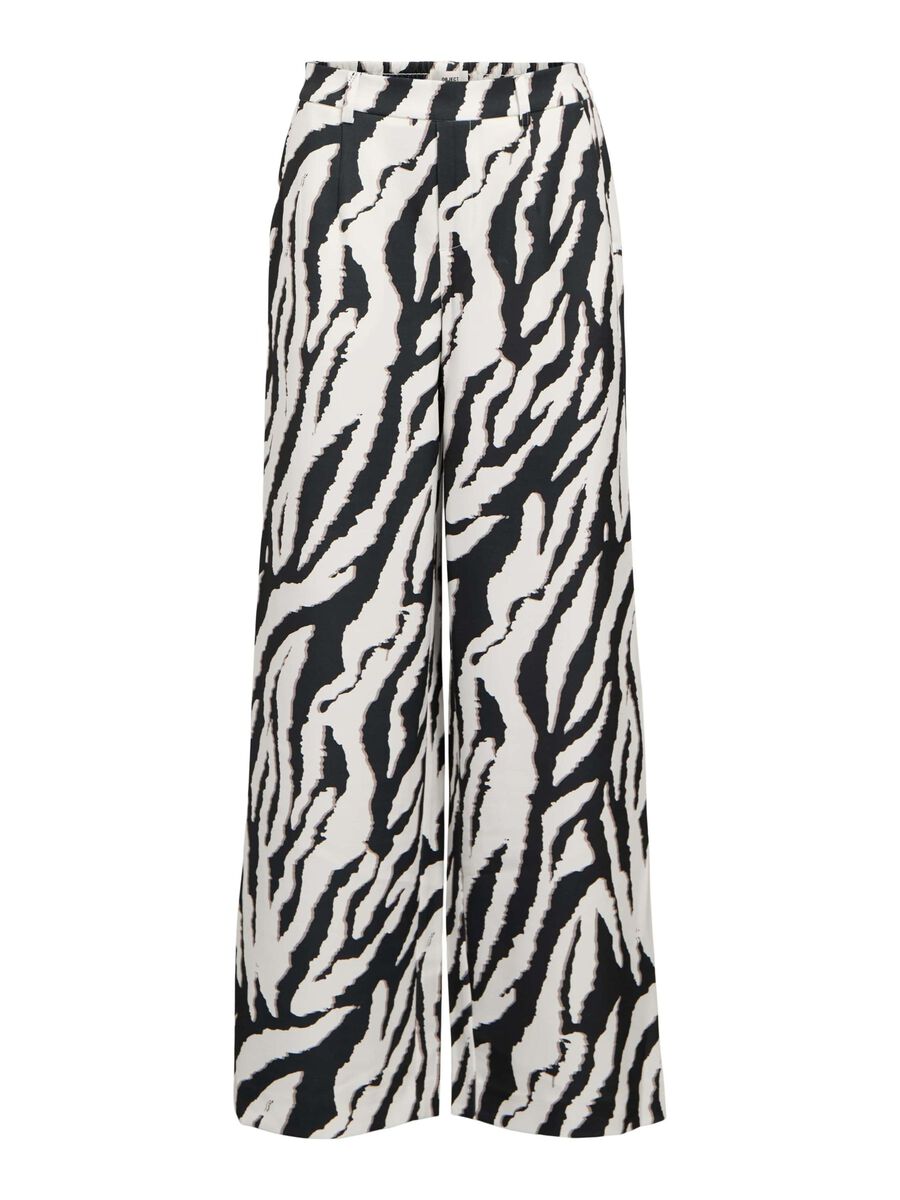 OBJECT LEOPARD PRINT WIDE-LEG TROUSERS, Sandshell, highres - 23046226_Sandshell_1208919_001.jpg