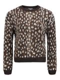 Product image thumbnail - DOTTED PULLOVER, Cocoa Brown | 1