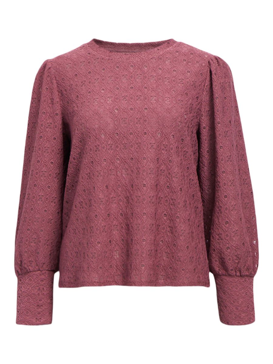 Carousel image - LONG SLEEVED TOP, Rose Brown | 1