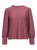 Product image thumbnail - LONG SLEEVED TOP, Rose Brown | 1