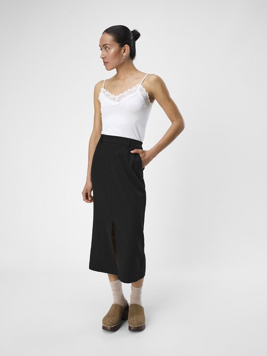 OBJECT OBJLISA MIDI SKIRT, Black, highres - 23044782_Black_005.jpg