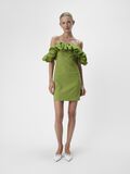 OBJECT RUFFLED MINI DRESS, Peridot, highres - 23044059_Peridot_005.jpg