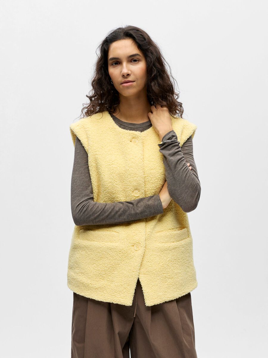 Product carousel image - TEDDY GILET, Sunlight | 1