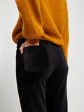 OBJECT HIGH WAISTED SAMT HOSE, Black, highres - 23030786_Black_007.jpg