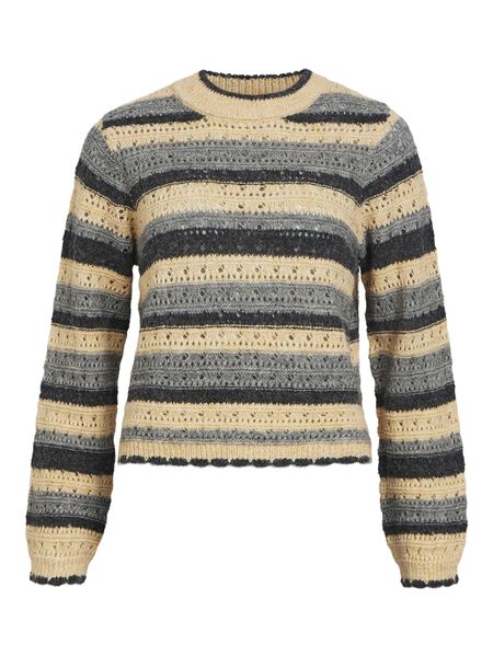 OBJECT EN LAINE D'ALPAGA MÉLANGÉE PULLOVER, Medium Grey Melange, highres - 23043168_MediumGreyMelange_1071586_001.jpg