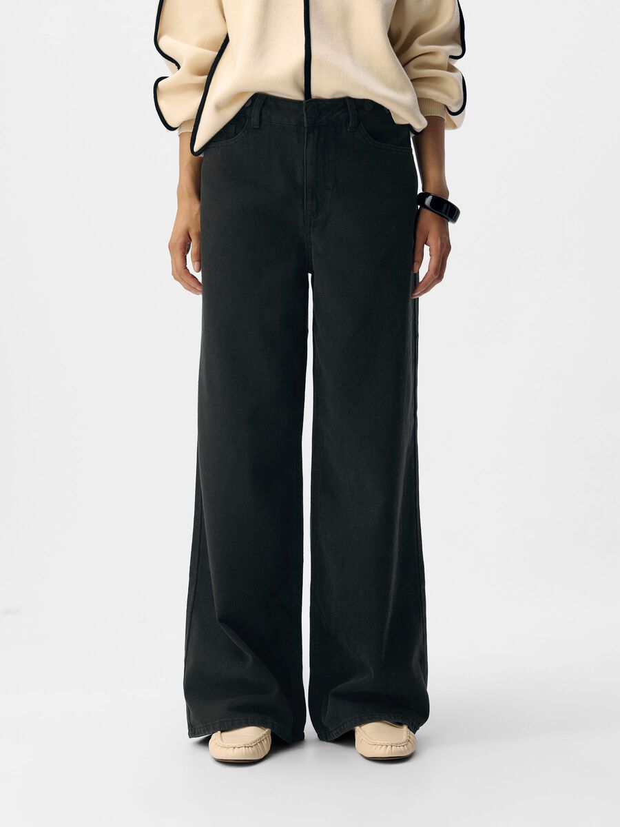 Carousel image - COUPE LARGE JEAN, Black | 2