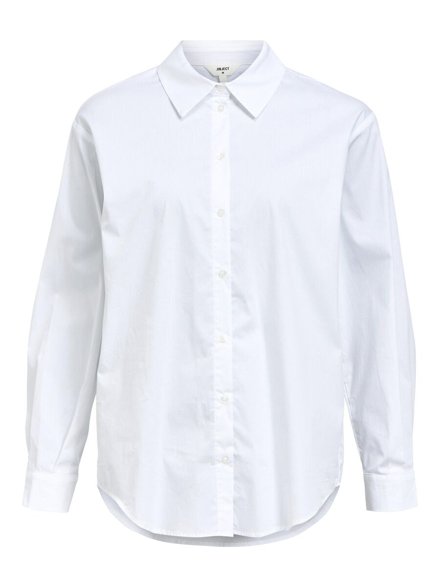 Object Collectors Item LOOSE FIT SHIRT, White, highres - 23044666_White_001.jpg