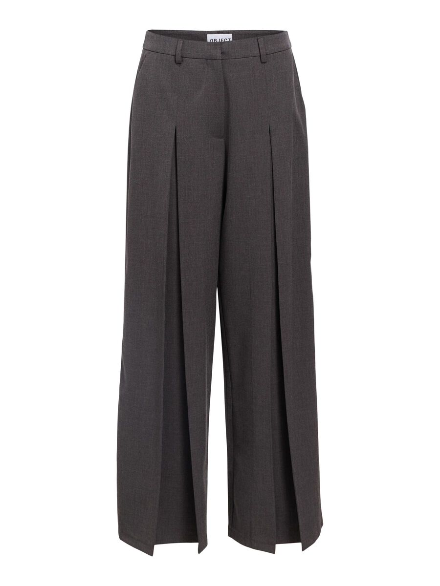 Product carousel image - PLISSIERTE HOSE, Dark Grey Melange | 2