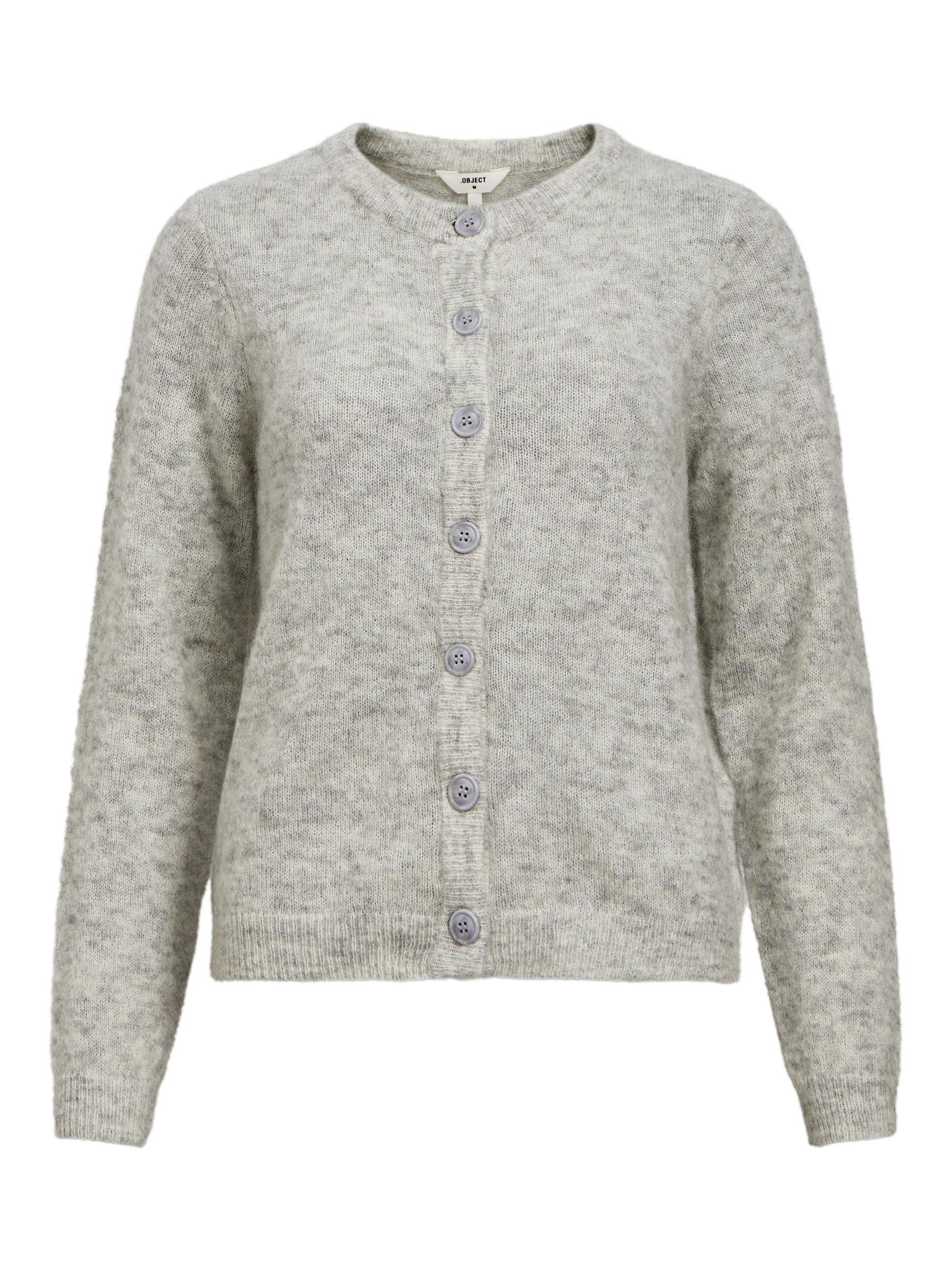 Light grey knit cardigan shop