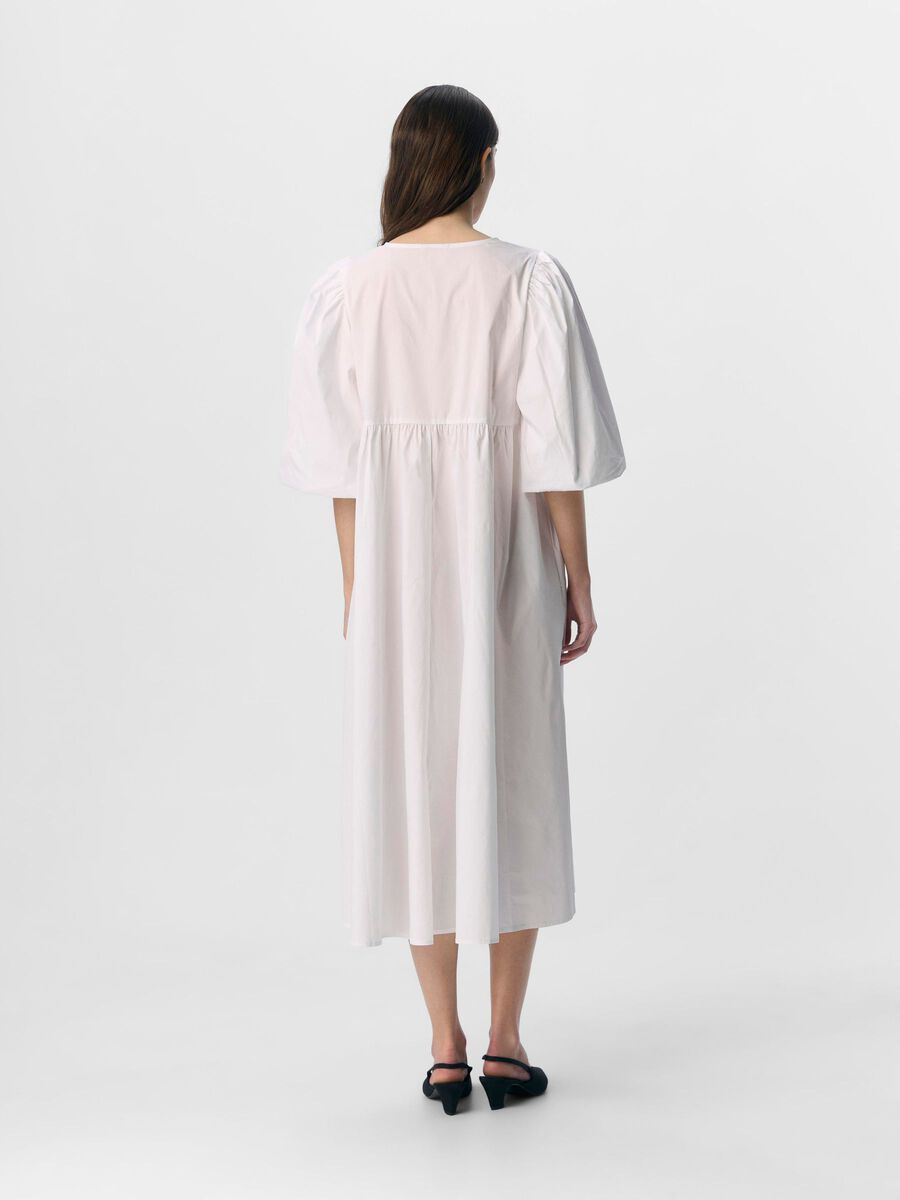 OBJECT PUFFÄRMEL MIDIKLEID, White, highres - 23047070_White_004.jpg