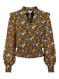 OBJECT FLORAL SMOCK TOP, Black, highres - 23036129_Black_873357_001.jpg