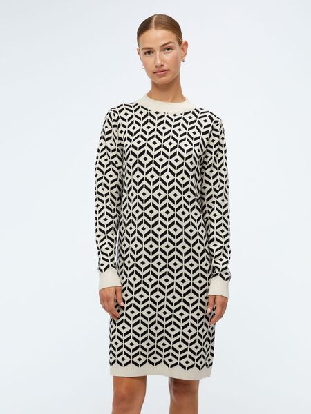 Object Collectors Item ANIMAL PRINT KNITTED DRESS, Silver Gray, highres - 23037639_SilverGray_984242_003.jpg