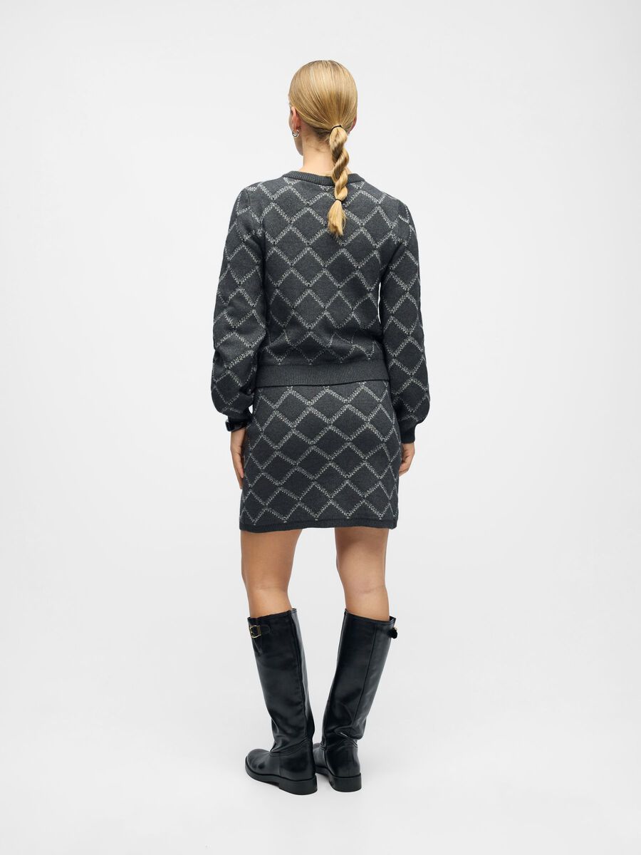 Product carousel image - STRICK STRICKJACKE, Dark Grey Melange | 2