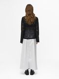 Object Collectors Item COATED DENIM SKIRT, Silver Colour, highres - 23045114_SilverColour_004.jpg