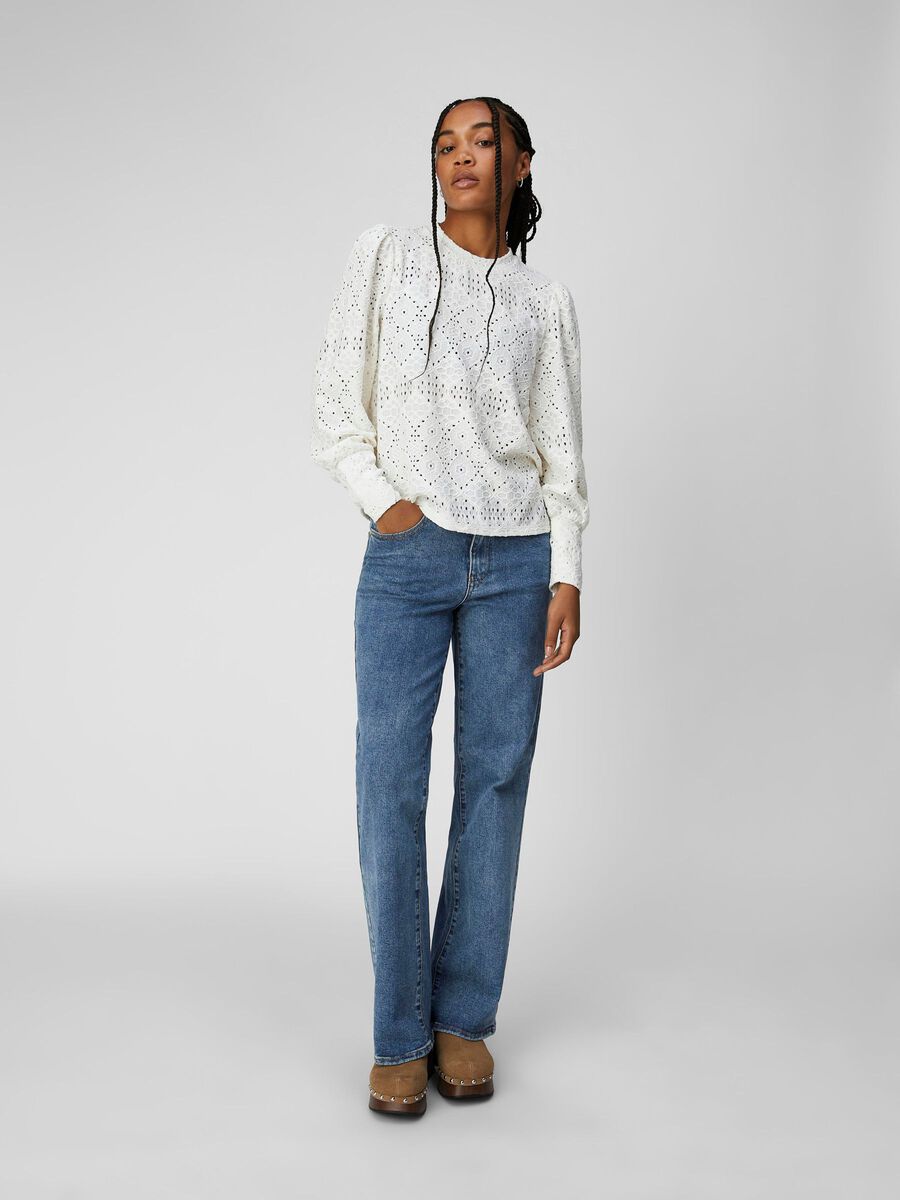 Carousel image - OBJFEODORA TOP, Cloud Dancer | 4