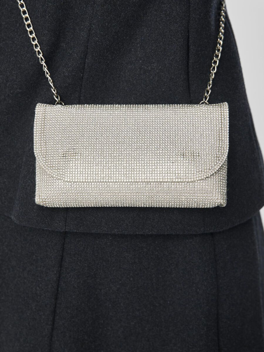 OBJECT MÉTALLIQUE SAC BANDOULIÈRE, Silver Colour, highres - 23045090_SilverColour_003.jpg