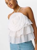 OBJECT HALTER-NECK TOP, White, highres - 23046440_White_006.jpg