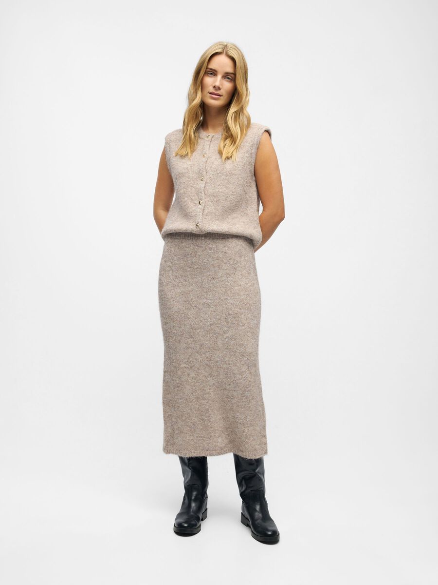 Carousel image - SPÓDNICA MAXI, Humus | 4
