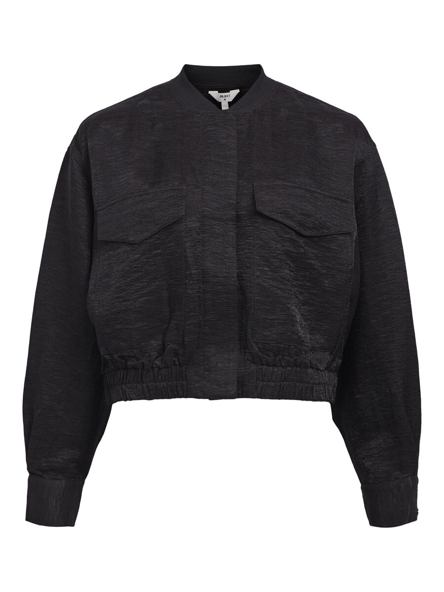 OBJECT LIGHTWEIGHT BOMBER JACKET, Black, highres - 23045303_Black_001.jpg