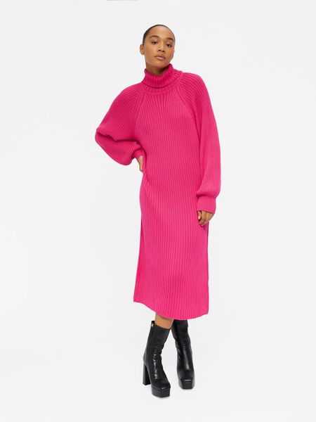 Object Collectors Item RIBBED KNITTED DRESS, Magenta, highres - 23040386_Magenta_003.jpg