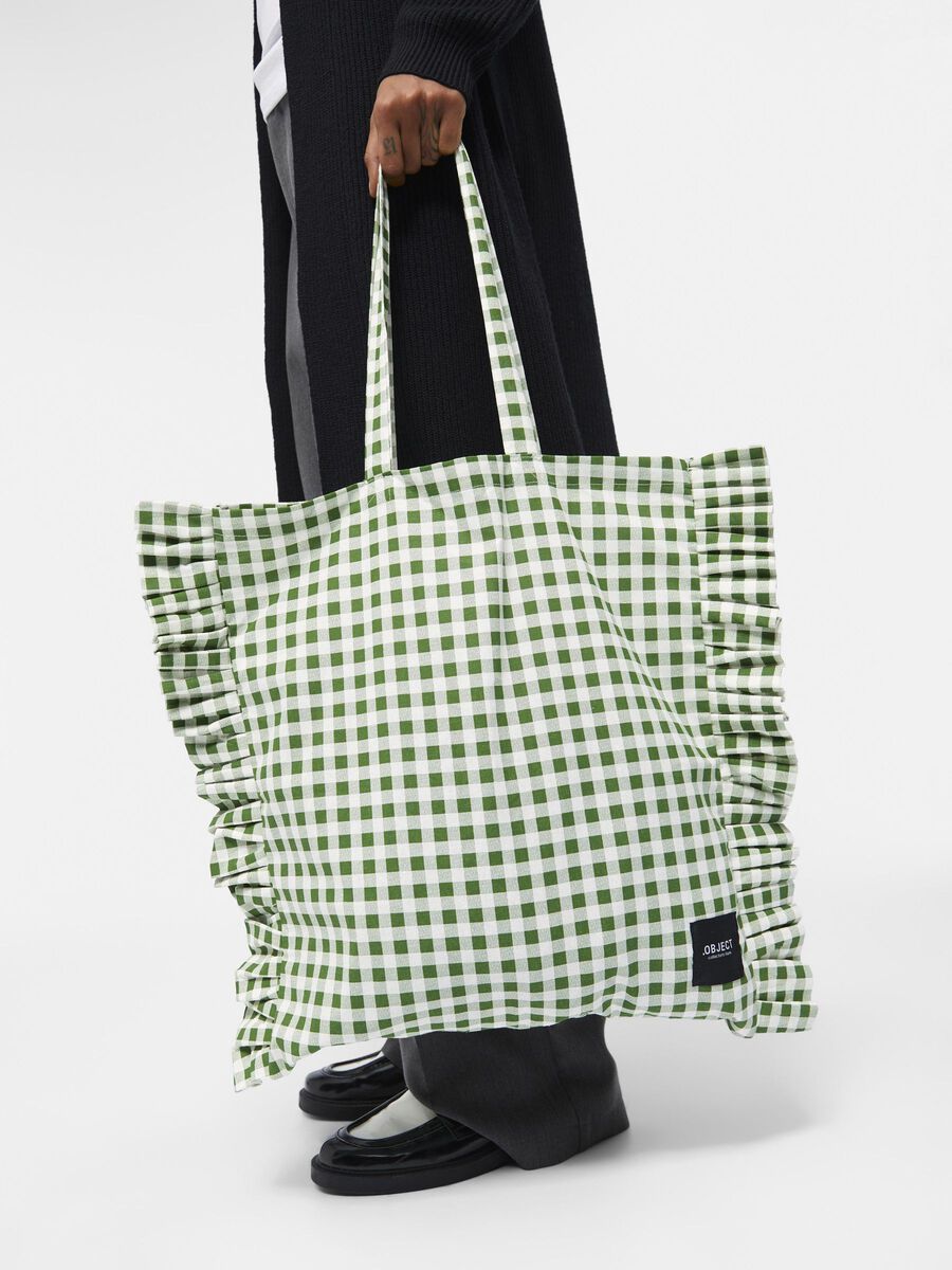 OBJECT CHECKED SHOPPER, Artichoke Green, highres - 23039334_ArtichokeGreen_005.jpg