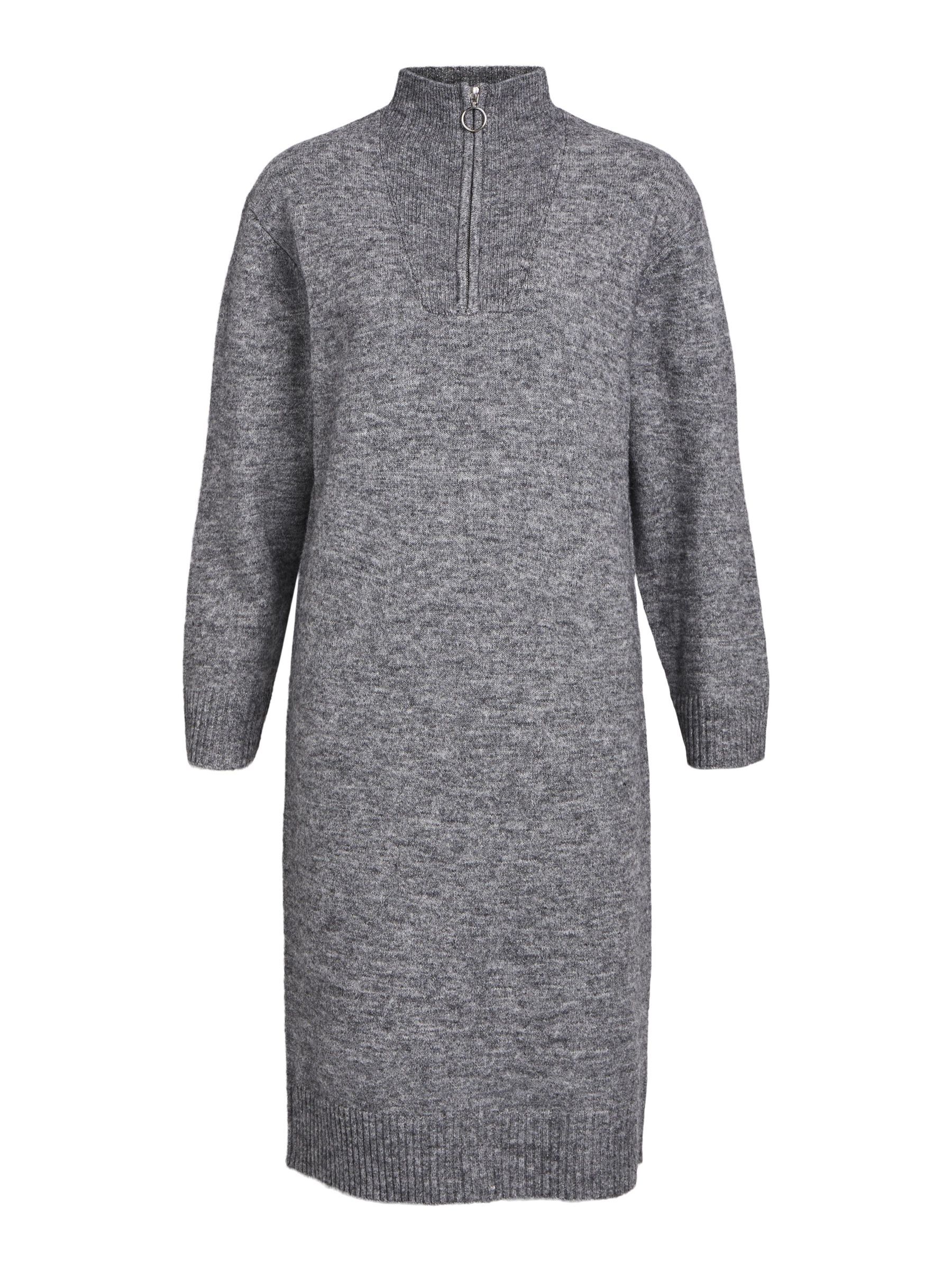 Dark grey jumper dress hotsell