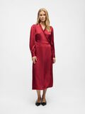 Product image thumbnail - MAXI LENGTH WRAP DRESS, Karanda Red | 4